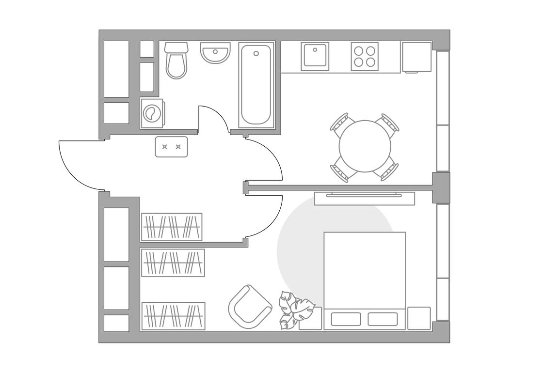 Продажа 1-комн. квартиры, 34,07 м² в ЖК «MYPRIORITY Нижегородская», Рязанский проспект, 4Ас4, Москва, Россия #1