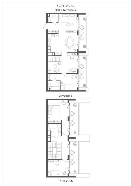 3-BD Apartment Sale, 129.1平方米 at Grain, Starokaluzhskoye Highway, 64с1, Moscow, Russia #1 3-BD Apartment Sale, 129.1平方米 at Grain, Starokaluzhskoye Highway, 64с1, Moscow, Russia #1
