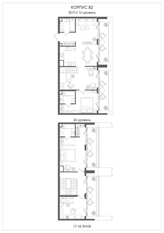 3-BD Apartment Sale, 128.7 sq. m. at Grain, Starokaluzhskoye Highway, 64с1, Moscow, Russia #1 3-BD Apartment Sale, 128.7 sq. m. at Grain, Starokaluzhskoye Highway, 64с1, Moscow, Russia #1