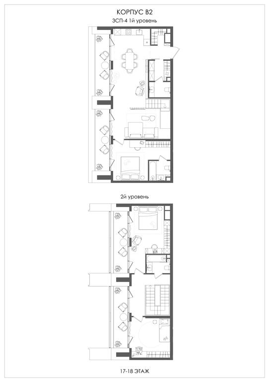 3-BD Apartment Sale, 125.7平方米 at Grain, Starokaluzhskoye Highway, 64с1, Moscow, Russia #1 3-BD Apartment Sale, 125.7平方米 at Grain, Starokaluzhskoye Highway, 64с1, Moscow, Russia #1