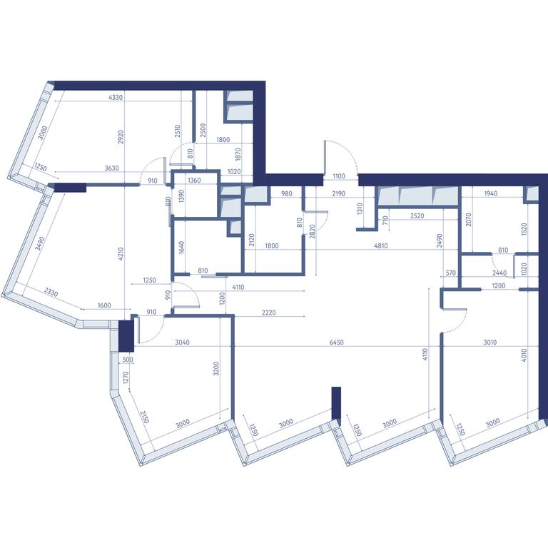Продажа 3-комн. квартиры, 125 м² в ЖК «HideOut», 3-й Сетуньский проезд, Москва, Россия #2 Продажа 3-комн. квартиры, 125 м² в ЖК «HideOut», 3-й Сетуньский проезд, Москва, Россия #2