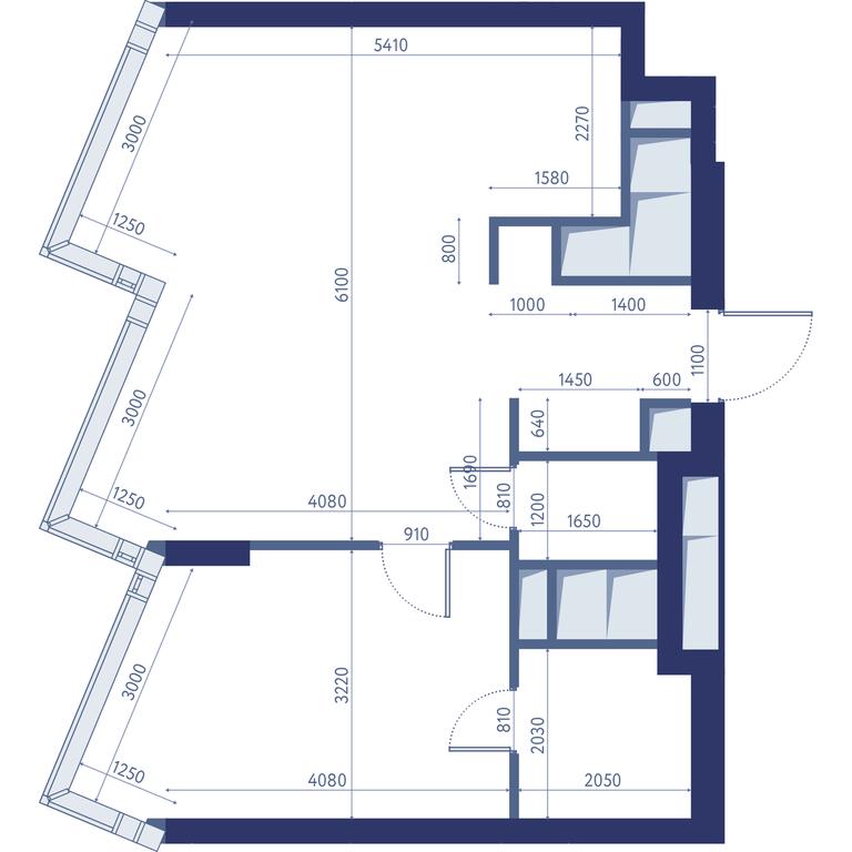 1-BD Apartment Sale, 56.3 sq. m. at HideOut, 3rd Setunsky Drive, Moscow, Russia #2 1-BD Apartment Sale, 56.3 sq. m. at HideOut, 3rd Setunsky Drive, Moscow, Russia #2