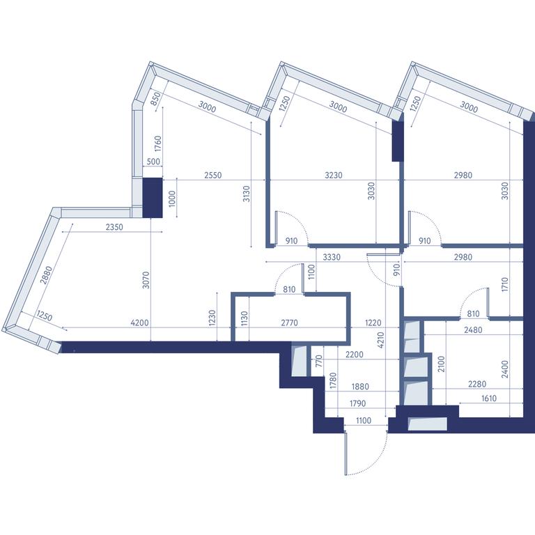 2-BD Apartment Sale, 69.5平方米 at HideOut, 3rd Setunsky Drive, Moscow, Russia #2 2-BD Apartment Sale, 69.5平方米 at HideOut, 3rd Setunsky Drive, Moscow, Russia #2