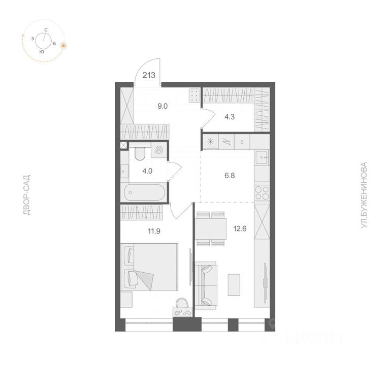 Apartment Sale, 48.6 sq. m. at ARTEL (Artel), Elektrozavodskaya Street, Moscow, Russia #1 Apartment Sale, 48.6 sq. m. at ARTEL (Artel), Elektrozavodskaya Street, Moscow, Russia #1
