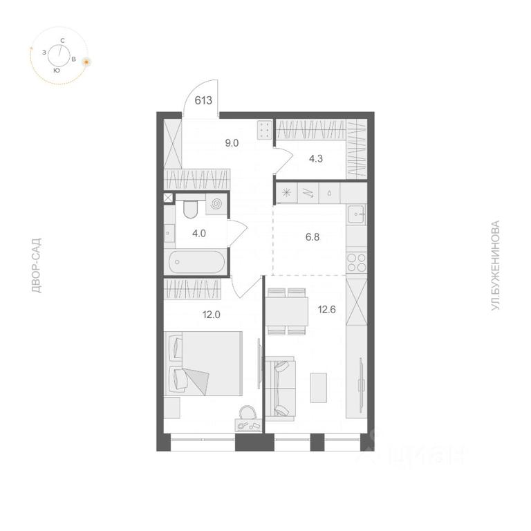 Apartment Sale, 48.7 sq. m. at ARTEL (Artel), Elektrozavodskaya Street, Moscow, Russia #1 Apartment Sale, 48.7 sq. m. at ARTEL (Artel), Elektrozavodskaya Street, Moscow, Russia #1