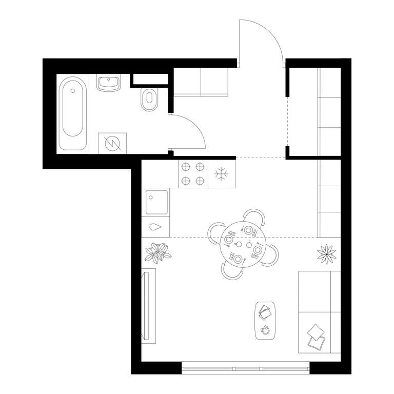 Apartment Sale, 28.2 sq. m. at Kavkazskiy Bulvar 51, Kavkazsky Boulevard, 51с3, Moscow, Russia #1 Apartment Sale, 28.2 sq. m. at Kavkazskiy Bulvar 51, Kavkazsky Boulevard, 51с3, Moscow, Russia #1