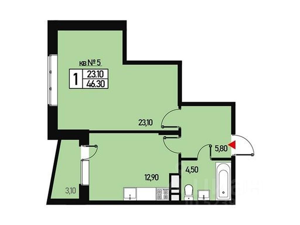 Apartment Sale, 46 sq. m. at Borisoglebskoe, Generala Donskova Street, Novofyodorovskoye Settlement, Moscow, Russia #1 Apartment Sale, 46 sq. m. at Borisoglebskoe, Generala Donskova Street, Novofyodorovskoye Settlement, Moscow, Russia #1