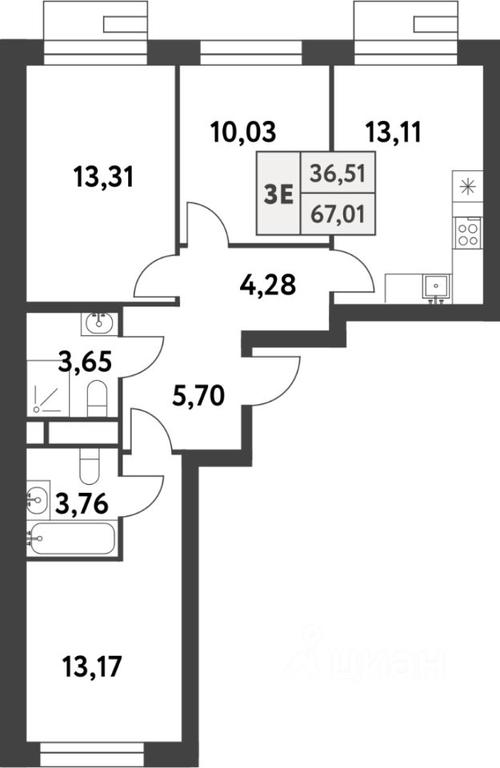 2-BD Apartment Sale, 67 sq. m. at Smart Garden (Smart Garden), 5-ya ulitsa Lesnyye Polyany, posyolok Gazoprovod, Kommunarka District, Novomoskovskiy Administrative Okrug, Moscow, Russia #1 2-BD Apartment Sale, 67 sq. m. at Smart Garden (Smart Garden), 5-ya ulitsa Lesnyye Polyany, posyolok Gazoprovod, Kommunarka District, Novomoskovskiy Administrative Okrug, Moscow, Russia #1