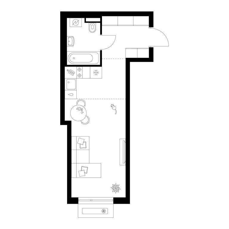 Apartment Sale, 28.9 sq. m. at Zelionyi Park, 687-y proyezd, 15с2, Zelenograd, Moscow, Russia #1 Apartment Sale, 28.9 sq. m. at Zelionyi Park, 687-y proyezd, 15с2, Zelenograd, Moscow, Russia #1