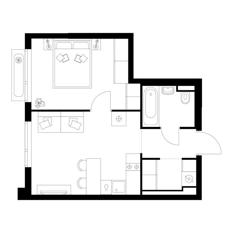 1-BD Apartment Sale, 36.9 sq. m. at Zelionyi Park, 687-y proyezd, 15с2, Zelenograd, Moscow, Russia #1 1-BD Apartment Sale, 36.9 sq. m. at Zelionyi Park, 687-y proyezd, 15с2, Zelenograd, Moscow, Russia #1