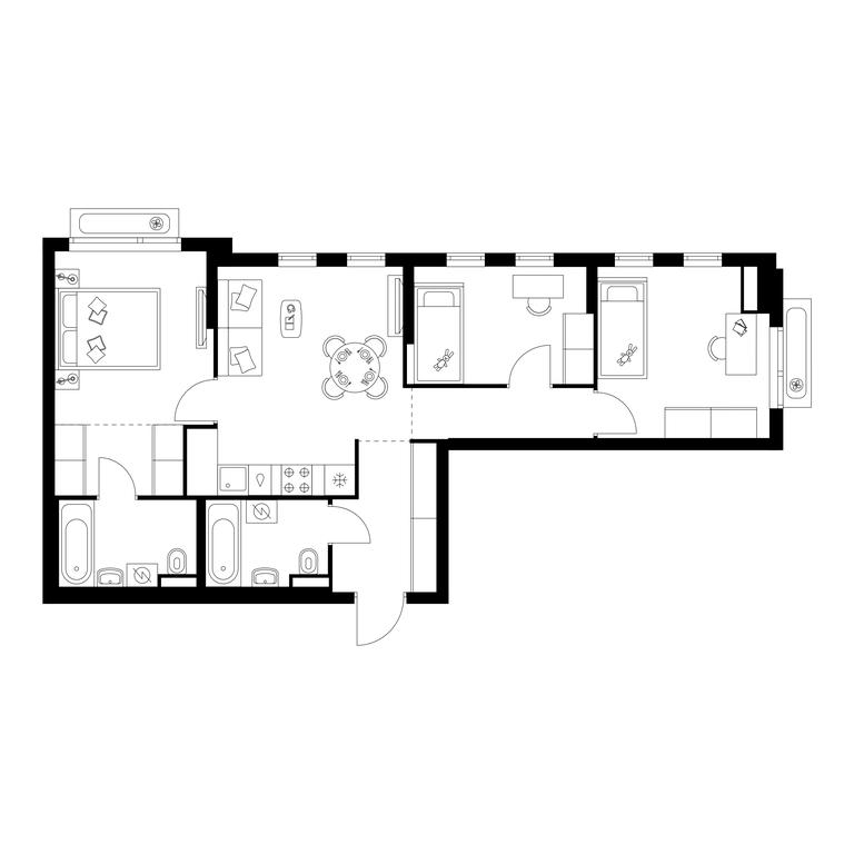 3-BD Apartment Sale, 66.2 sq. m. at Zelionyi Park, 687-y proyezd, 15с2, Zelenograd, Moscow, Russia #1 3-BD Apartment Sale, 66.2 sq. m. at Zelionyi Park, 687-y proyezd, 15с2, Zelenograd, Moscow, Russia #1