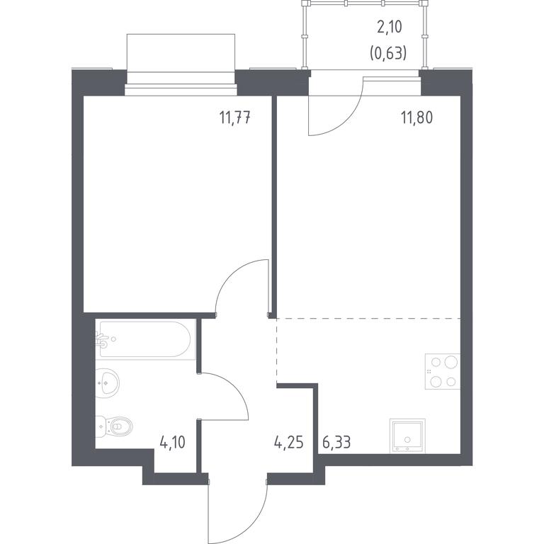 Apartment Sale, 38.88 sq. m. at Novoe Vnukovo, kvartal № 38, Kokoshkino Settlement, Moscow, Russia #1 Apartment Sale, 38.88 sq. m. at Novoe Vnukovo, kvartal № 38, Kokoshkino Settlement, Moscow, Russia #1