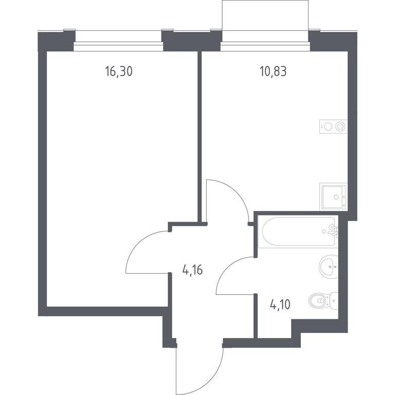 Apartment Sale, 35.39 sq. m. at Novoe Vnukovo, kvartal № 38, Kokoshkino Settlement, Moscow, Russia #1 Apartment Sale, 35.39 sq. m. at Novoe Vnukovo, kvartal № 38, Kokoshkino Settlement, Moscow, Russia #1