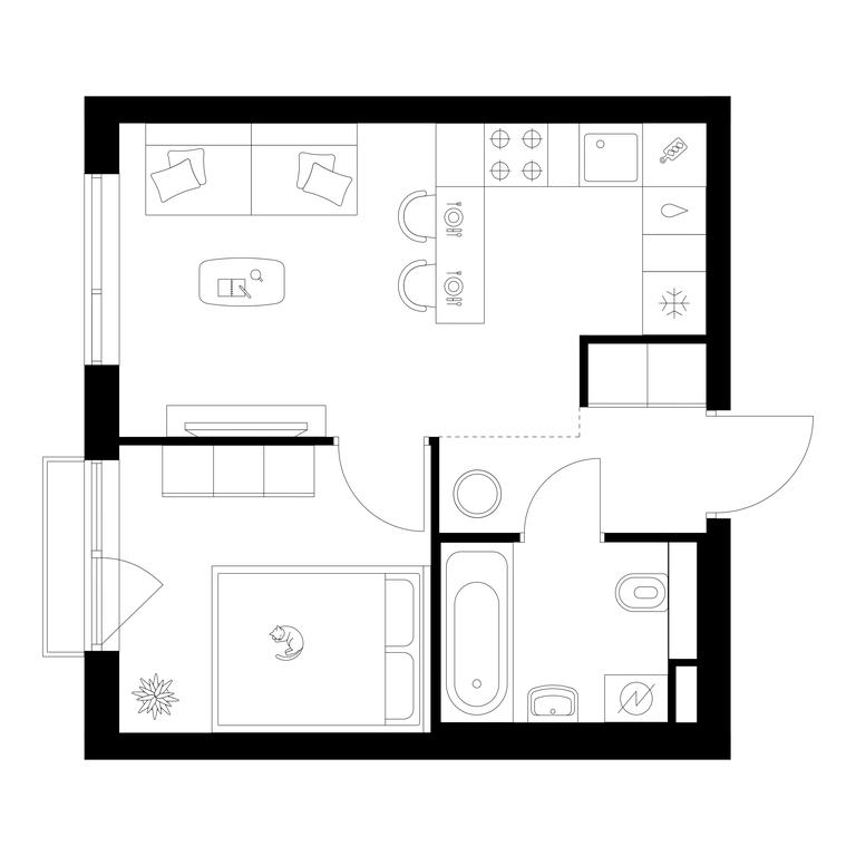 Продажа 1-комн. квартиры, 30,4 м² в ЖК «Лосиноостровский парк», Открытое шоссе, 18Ас11, Москва, Россия #1 Продажа 1-комн. квартиры, 30,4 м² в ЖК «Лосиноостровский парк», Открытое шоссе, 18Ас11, Москва, Россия #1