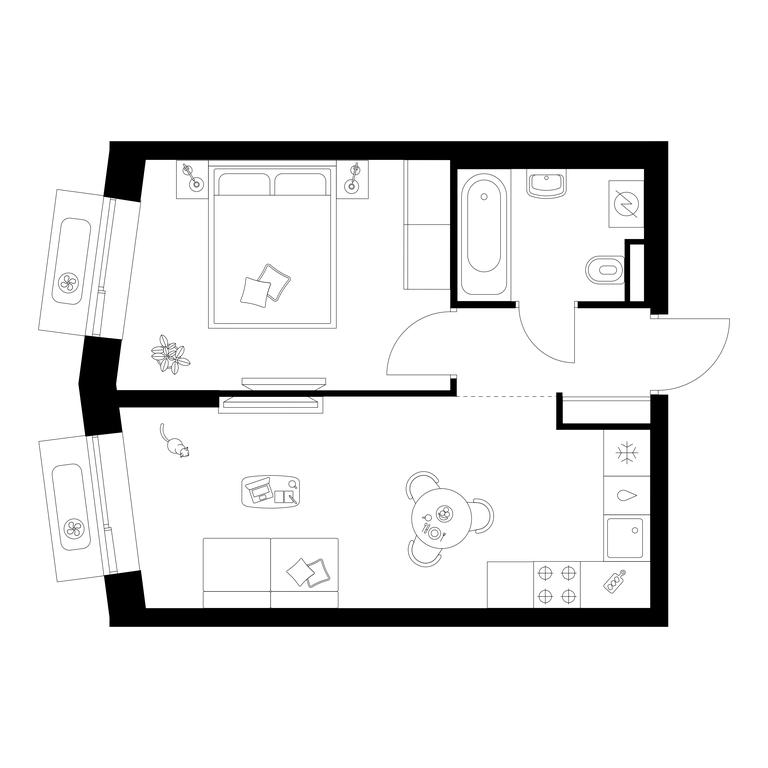 Продажа 1-комн. квартиры, 36,7 м² в ЖК «Саларьево парк», Саларьевская улица, 8к1, поселение Московский, Москва, Россия #1 Продажа 1-комн. квартиры, 36,7 м² в ЖК «Саларьево парк», Саларьевская улица, 8к1, поселение Московский, Москва, Россия #1