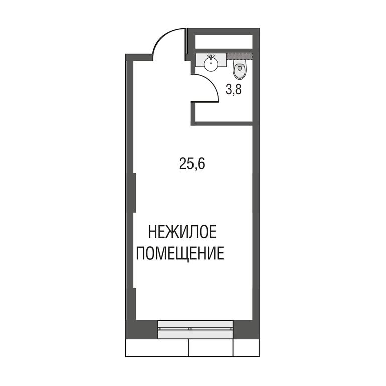 1-BD Apartment Sale, 29.4 sq. m. at Rezidentsii Arkhitektorov, Bolshaya Pochtovaya Street, 28, Moscow, Russia #1 1-BD Apartment Sale, 29.4 sq. m. at Rezidentsii Arkhitektorov, Bolshaya Pochtovaya Street, 28, Moscow, Russia #1
