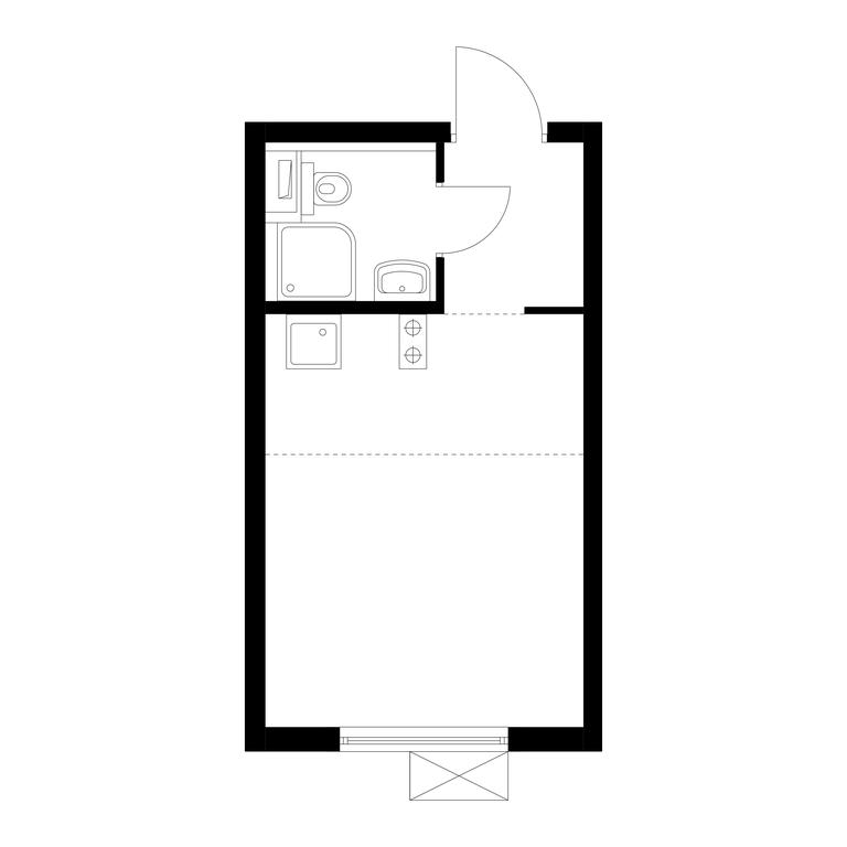 Apartment Sale, 19.8 sq. m. at Kavkazskiy Bulvar 51, Kavkazsky Boulevard, 51с3, Moscow, Russia #1 Apartment Sale, 19.8 sq. m. at Kavkazskiy Bulvar 51, Kavkazsky Boulevard, 51с3, Moscow, Russia #1