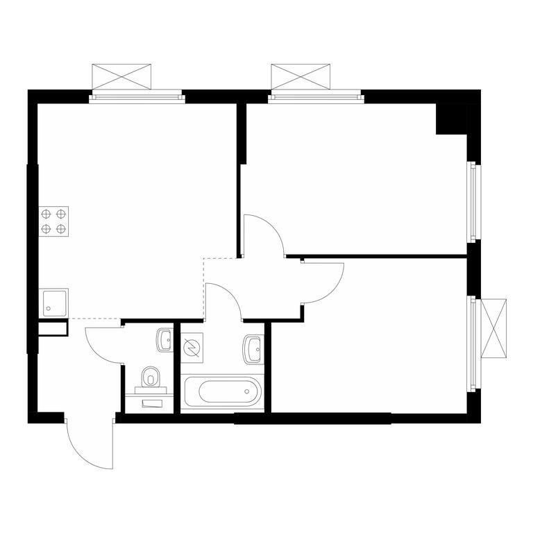 2-BD Apartment Sale, 49.9 sq. m. at Ilinskie Luga, Zapovednaya Street, 1, posyolok Ilyinskoye-Usovo, Krasnogorsk City District, Moscow Region, Russia #1 2-BD Apartment Sale, 49.9 sq. m. at Ilinskie Luga, Zapovednaya Street, 1, posyolok Ilyinskoye-Usovo, Krasnogorsk City District, Moscow Region, Russia #1