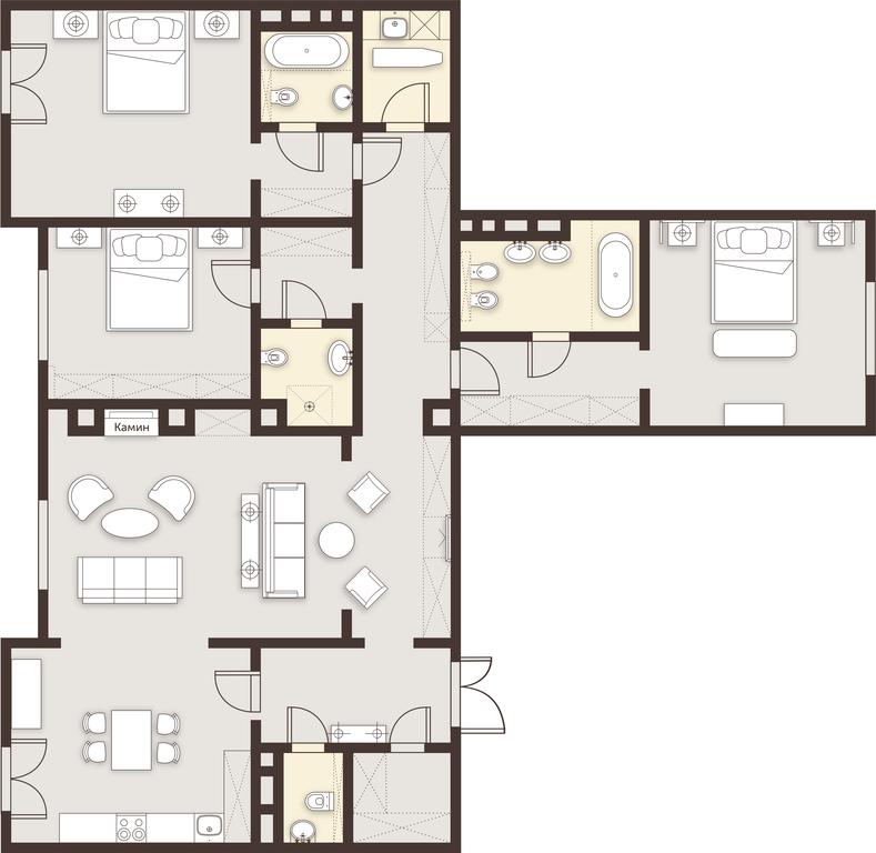 3-BD Apartment Sale, 163.6 sq. m. at Astris, Kosygina Street, 21, Moscow, Russia #1 3-BD Apartment Sale, 163.6 sq. m. at Astris, Kosygina Street, 21, Moscow, Russia #1