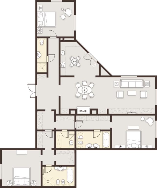 3-BD Apartment Sale, 174 sq. m. at Astris, Kosygina Street, 21, Moscow, Russia #1 3-BD Apartment Sale, 174 sq. m. at Astris, Kosygina Street, 21, Moscow, Russia #1