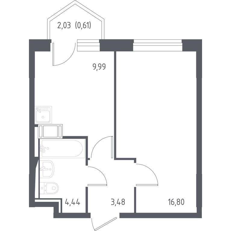 Apartment Sale, 35 sq. m. at Alkhimovo, Ryazanovskoe Highway, 31к1, Moscow, Russia #1 Apartment Sale, 35 sq. m. at Alkhimovo, Ryazanovskoe Highway, 31к1, Moscow, Russia #1