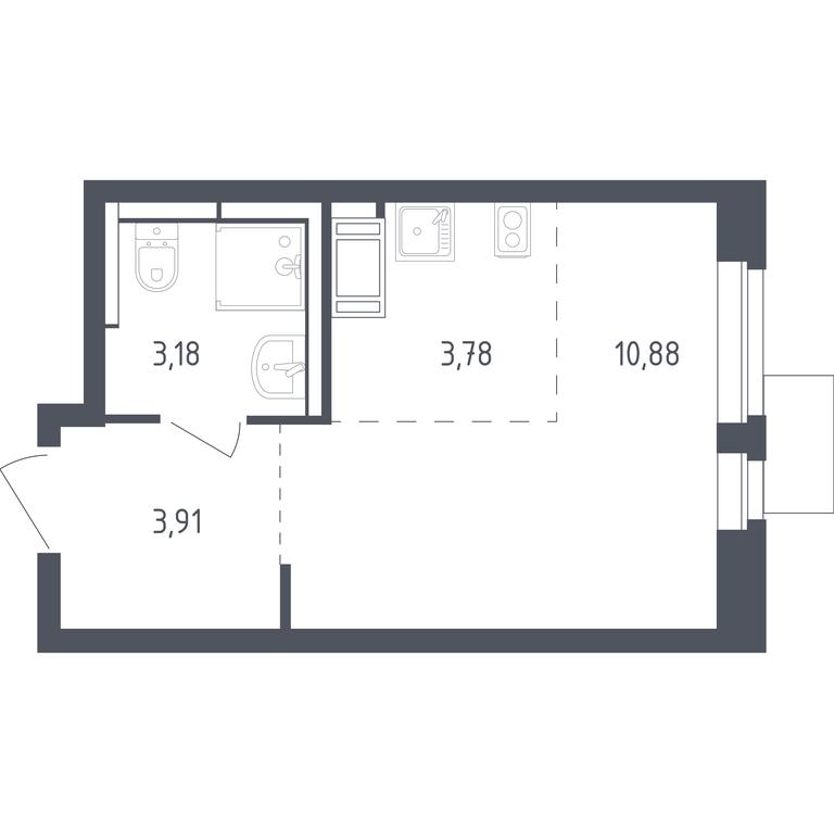 Apartment Sale, 21.4平方米 at Piatnitskie Luga, Pyatnitskoye Highway, 2, derevnya Yurlovo, Solnechnogorsk City District, Moscow Region, Russia #1 Apartment Sale, 21.4平方米 at Piatnitskie Luga, Pyatnitskoye Highway, 2, derevnya Yurlovo, Solnechnogorsk City District, Moscow Region, Russia #1