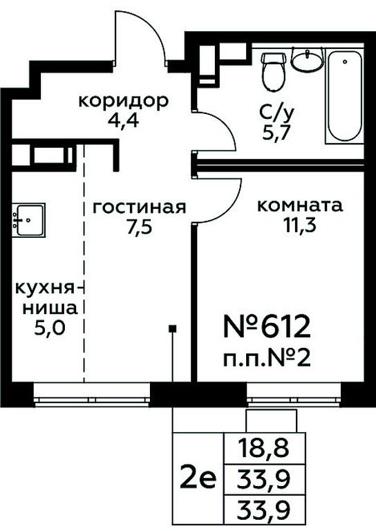 Продажа 1-комн. квартиры, 33,9 м² в ЖК «Цветочные Поляны», квартал № 23, поселение Филимонковское, Москва, Россия #1 Продажа 1-комн. квартиры, 33,9 м² в ЖК «Цветочные Поляны», квартал № 23, поселение Филимонковское, Москва, Россия #1