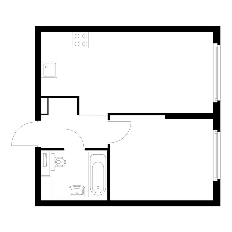 1-BD Apartment Sale, 39.2平方米 at Barklaya 6, Barklaya Street, 6, Moscow, Russia #1 1-BD Apartment Sale, 39.2平方米 at Barklaya 6, Barklaya Street, 6, Moscow, Russia #1