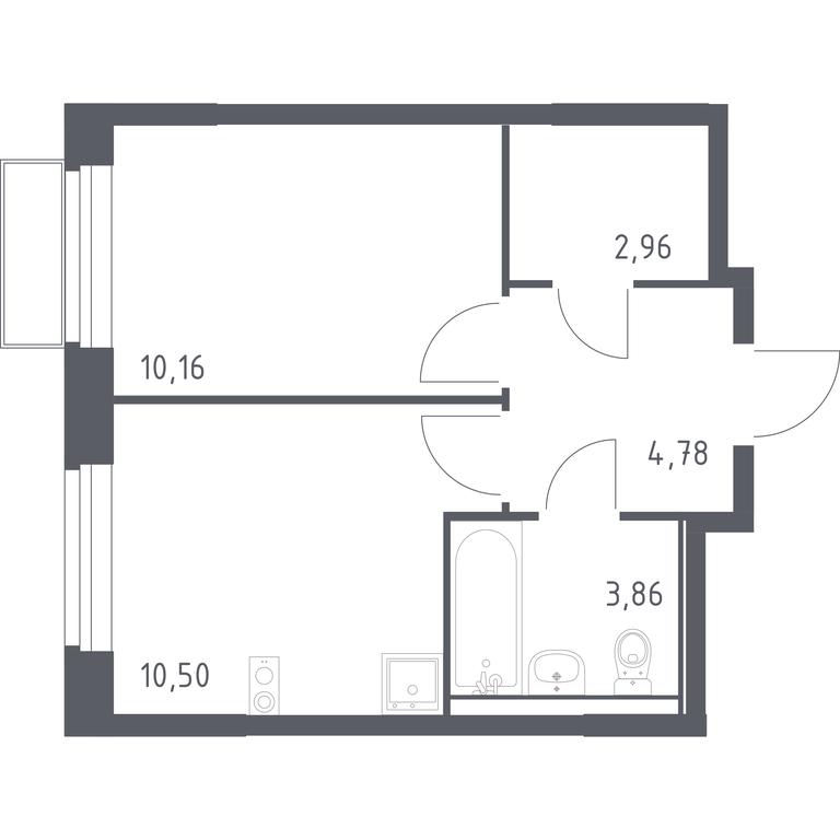 Apartment Sale, 32.26 sq. m. at Kvartal Marino, kvartal № 175, 1с1, Filimonkovskoye Municipal Formation, Moscow, Russia #1 Apartment Sale, 32.26 sq. m. at Kvartal Marino, kvartal № 175, 1с1, Filimonkovskoye Municipal Formation, Moscow, Russia #1