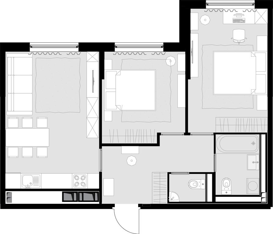 Продажа 2-комн. квартиры, 57 м² в ЖК «Малевич», Отрадная улица, 8, Москва, Россия #1 Продажа 2-комн. квартиры, 57 м² в ЖК «Малевич», Отрадная улица, 8, Москва, Россия #1