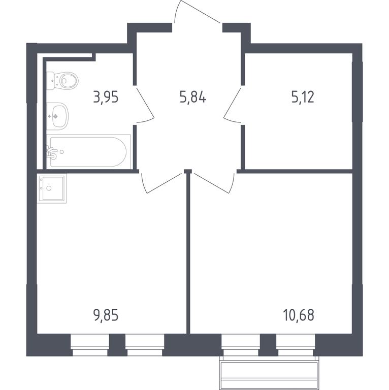 Apartment Sale, 35.2 sq. m. at Rublevskiy Kvartal, Laykovo Green Quarter, zhiloy kompleks Gorod-sobytiye Laykovo, selo Laykovo, Odintsovskiy City District, Moscow Region, Russia #1 Apartment Sale, 35.2 sq. m. at Rublevskiy Kvartal, Laykovo Green Quarter, zhiloy kompleks Gorod-sobytiye Laykovo, selo Laykovo, Odintsovskiy City District, Moscow Region, Russia #1