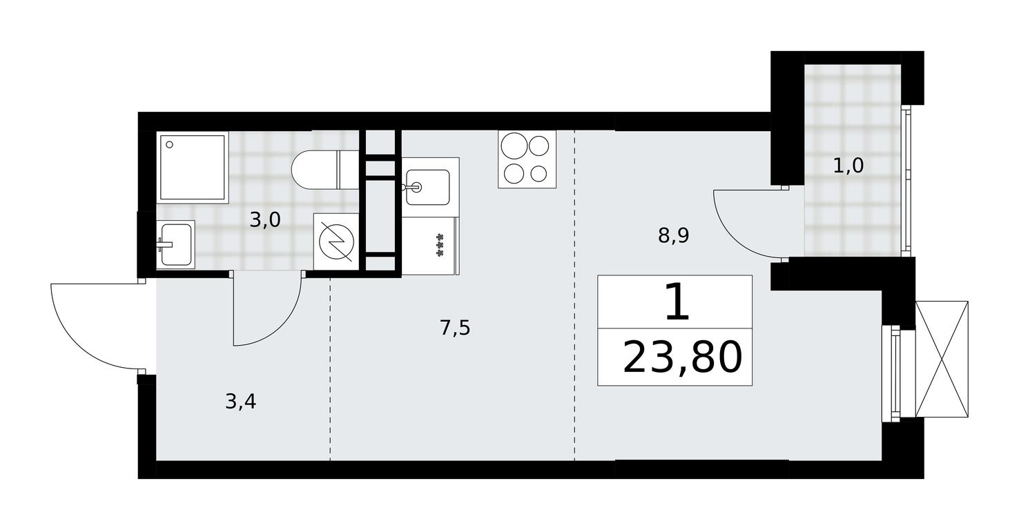 Apartment Sale, 23.8 sq. m. at Skandinaviya, Skandinaviya Residential Complex, Sosenskoye Settlement, Moscow, Russia #1 Apartment Sale, 23.8 sq. m. at Skandinaviya, Skandinaviya Residential Complex, Sosenskoye Settlement, Moscow, Russia #1
