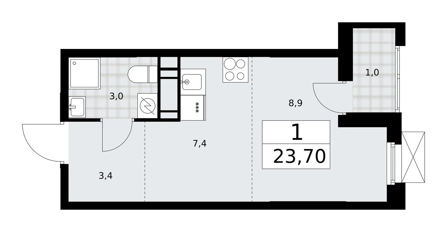 Apartment Sale, 23.7 sq. m. at Skandinaviya, Skandinaviya Residential Complex, Sosenskoye Settlement, Moscow, Russia #1 Apartment Sale, 23.7 sq. m. at Skandinaviya, Skandinaviya Residential Complex, Sosenskoye Settlement, Moscow, Russia #1