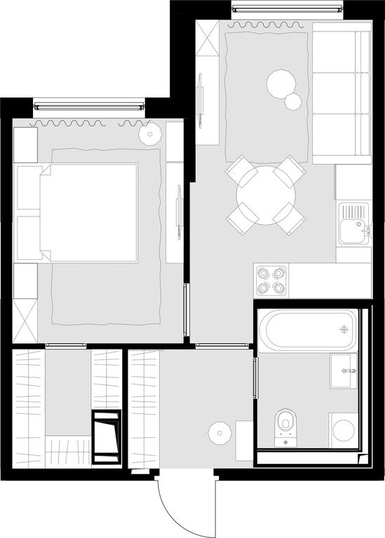 1-BD Apartment Sale, 34平方米 at Malevich, Otradnaya Street, 8, Moscow, Russia #1 1-BD Apartment Sale, 34平方米 at Malevich, Otradnaya Street, 8, Moscow, Russia #1