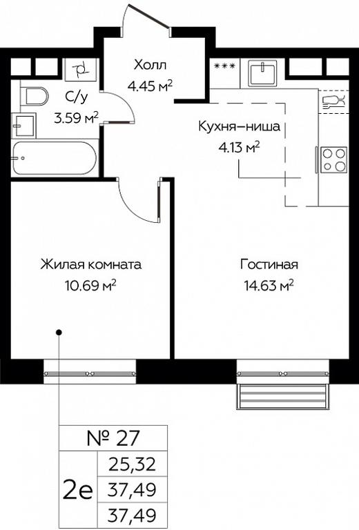 1-BD Apartment Sale, 37.49 sq. m. at Tsvetochnye Polyany City, kvartal № 165, Filimonkovskoye Municipal Formation, Moscow, Russia #1 1-BD Apartment Sale, 37.49 sq. m. at Tsvetochnye Polyany City, kvartal № 165, Filimonkovskoye Municipal Formation, Moscow, Russia #1