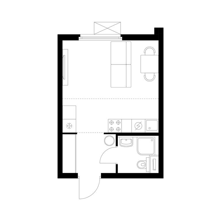 Apartment Sale, 24.1 sq. m. at Yaroslavskij kvartal, Yaroslavskiy Drive, 116, Korolyov, Moscow Region, Russia #1 Apartment Sale, 24.1 sq. m. at Yaroslavskij kvartal, Yaroslavskiy Drive, 116, Korolyov, Moscow Region, Russia #1