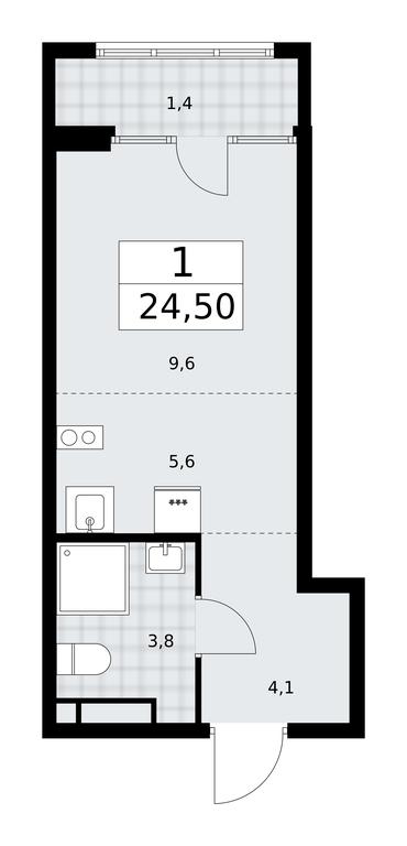 Apartment Sale, 24.5 sq. m. at Dom na Zorge, Zorge Street, 25с2, Moscow, Russia #1 Apartment Sale, 24.5 sq. m. at Dom na Zorge, Zorge Street, 25с2, Moscow, Russia #1