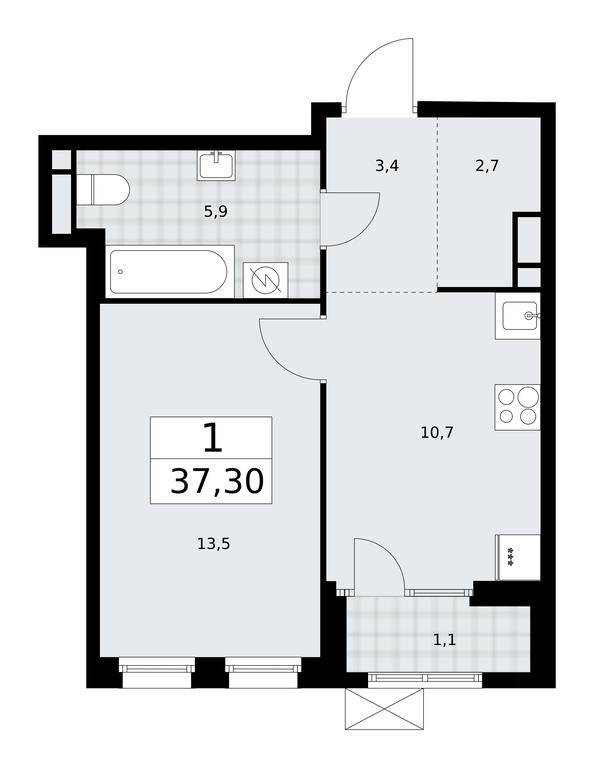 Apartment Sale, 37.3平方米 at Dom na Zorge, Zorge Street, 25с2, Moscow, Russia #1 Apartment Sale, 37.3平方米 at Dom na Zorge, Zorge Street, 25с2, Moscow, Russia #1