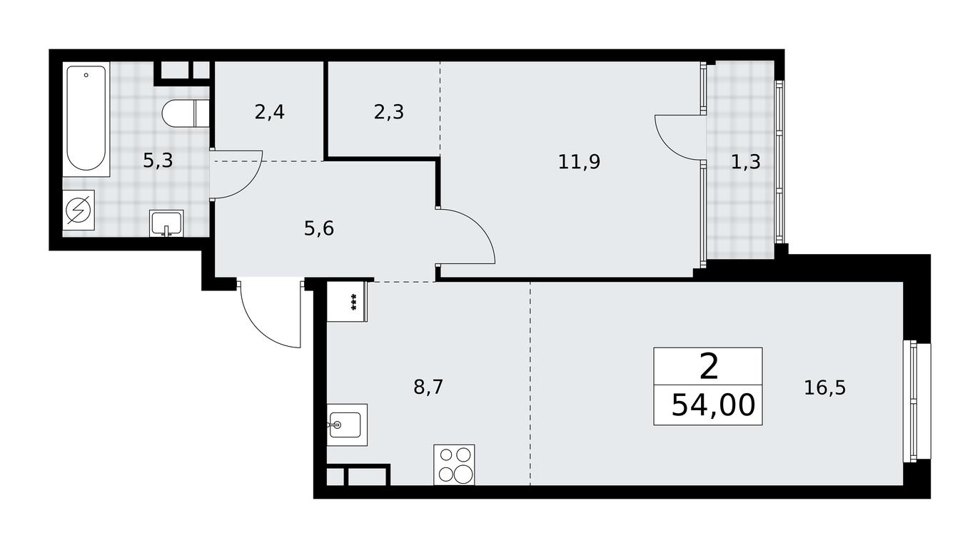1-BD Apartment Sale, 54 sq. m. at Dom na Zorge, Zorge Street, 25с2, Moscow, Russia #1 1-BD Apartment Sale, 54 sq. m. at Dom na Zorge, Zorge Street, 25с2, Moscow, Russia #1