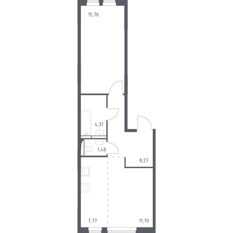 Apartment Sale, 49.29 sq. m. at Ostafevo, Ostafyevskoe Highway, 12к1, Ryazanovskoe Settlement, Moscow, Russia #1 Apartment Sale, 49.29 sq. m. at Ostafevo, Ostafyevskoe Highway, 12к1, Ryazanovskoe Settlement, Moscow, Russia #1