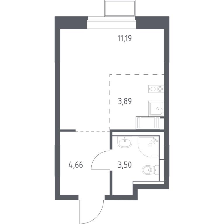 Apartment Sale, 23.24 sq. m. at Alkhimovo, Ryazanovskoe Highway, 31к1, Moscow, Russia #1 Apartment Sale, 23.24 sq. m. at Alkhimovo, Ryazanovskoe Highway, 31к1, Moscow, Russia #1