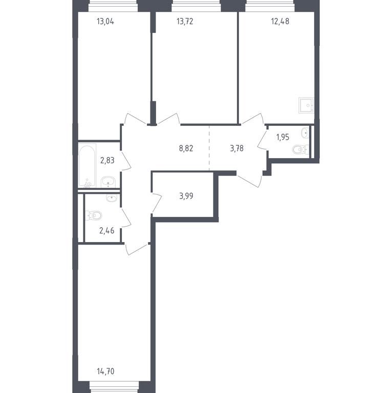 2-BD Apartment Sale, 77 sq. m. at Rublevskiy Kvartal, Laykovo Green Quarter, zhiloy kompleks Gorod-sobytiye Laykovo, selo Laykovo, Odintsovskiy City District, Moscow Region, Russia #1 2-BD Apartment Sale, 77 sq. m. at Rublevskiy Kvartal, Laykovo Green Quarter, zhiloy kompleks Gorod-sobytiye Laykovo, selo Laykovo, Odintsovskiy City District, Moscow Region, Russia #1