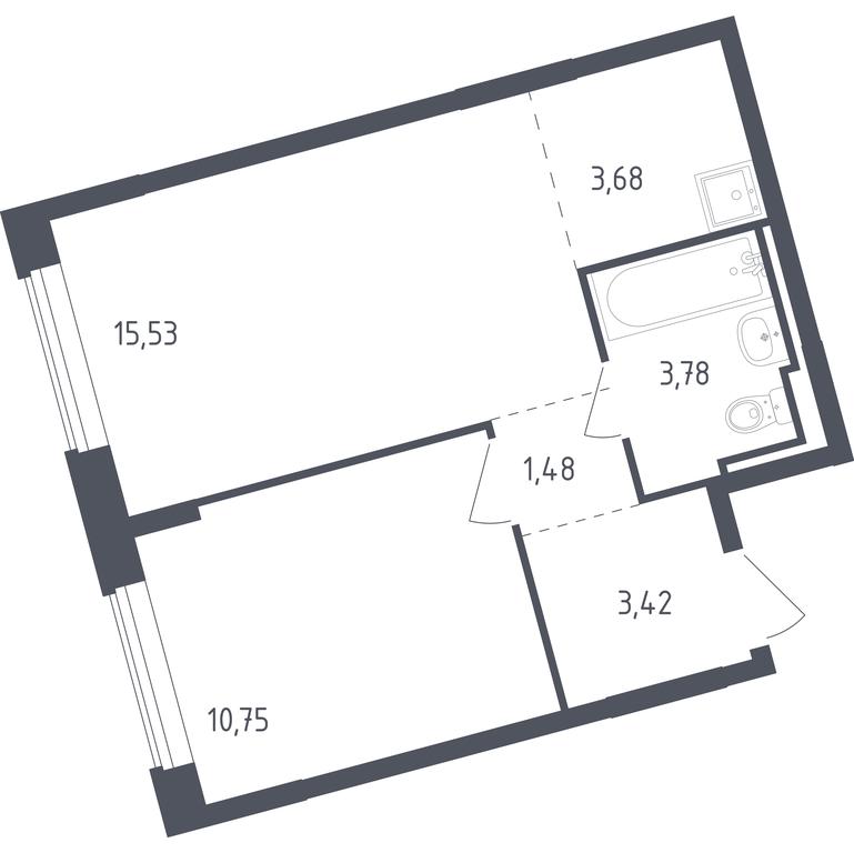 Apartment Sale, 38.7 sq. m. at Rublevskiy Kvartal, Laykovo Green Quarter, zhiloy kompleks Gorod-sobytiye Laykovo, selo Laykovo, Odintsovskiy City District, Moscow Region, Russia #1 Apartment Sale, 38.7 sq. m. at Rublevskiy Kvartal, Laykovo Green Quarter, zhiloy kompleks Gorod-sobytiye Laykovo, selo Laykovo, Odintsovskiy City District, Moscow Region, Russia #1