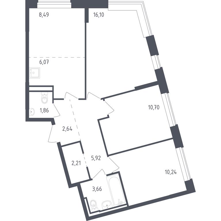 2-BD Apartment Sale, 67.3 sq. m. at Rublevskiy Kvartal, Laykovo Green Quarter, zhiloy kompleks Gorod-sobytiye Laykovo, selo Laykovo, Odintsovskiy City District, Moscow Region, Russia #1 2-BD Apartment Sale, 67.3 sq. m. at Rublevskiy Kvartal, Laykovo Green Quarter, zhiloy kompleks Gorod-sobytiye Laykovo, selo Laykovo, Odintsovskiy City District, Moscow Region, Russia #1