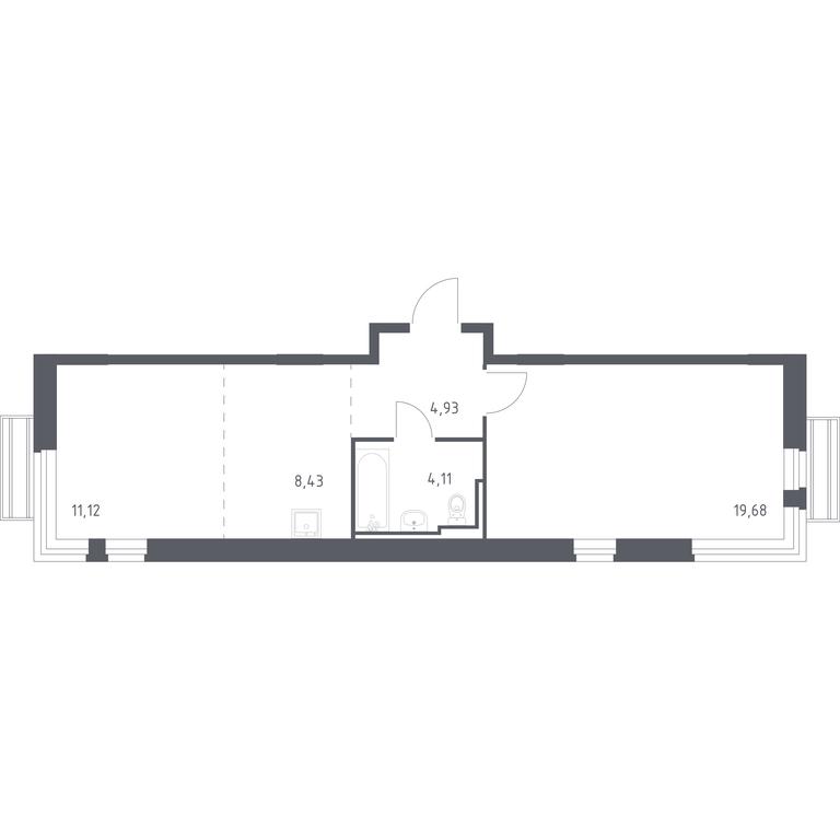 Apartment Sale, 47.3 sq. m. at Rublevskiy Kvartal, Laykovo Green Quarter, zhiloy kompleks Gorod-sobytiye Laykovo, selo Laykovo, Odintsovskiy City District, Moscow Region, Russia #1 Apartment Sale, 47.3 sq. m. at Rublevskiy Kvartal, Laykovo Green Quarter, zhiloy kompleks Gorod-sobytiye Laykovo, selo Laykovo, Odintsovskiy City District, Moscow Region, Russia #1