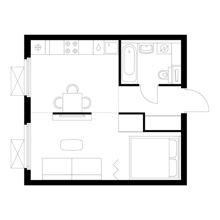 1-BD Apartment Sale, 34.6 sq. m. at Yaroslavskiy, 16th Microdistrict, Mytischi, Moscow Region, Russia #1 1-BD Apartment Sale, 34.6 sq. m. at Yaroslavskiy, 16th Microdistrict, Mytischi, Moscow Region, Russia #1