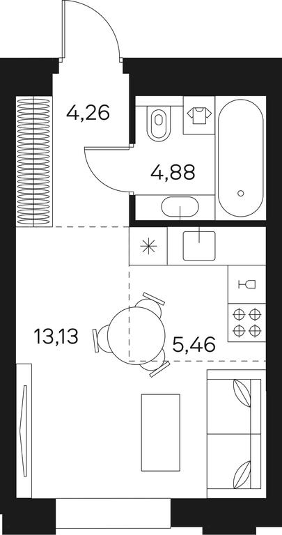 Apartment Sale, 27.4平方米 at Forst, Avtozavodskaya Street, 24, Moscow, Russia #1 Apartment Sale, 27.4平方米 at Forst, Avtozavodskaya Street, 24, Moscow, Russia #1