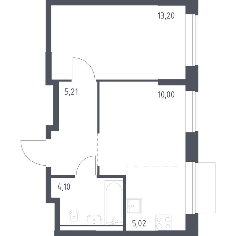 Apartment Sale, 37.53 sq. m. at Kvartal Domashnij, Donetskaya Street, 30с11, Moscow, Russia #1 Apartment Sale, 37.53 sq. m. at Kvartal Domashnij, Donetskaya Street, 30с11, Moscow, Russia #1