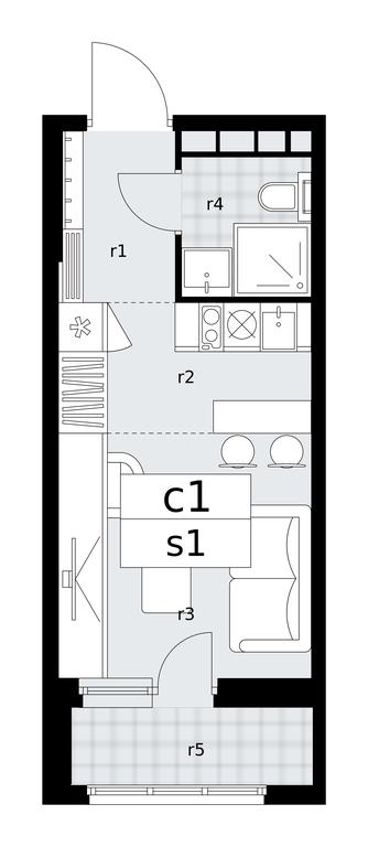 Apartment Sale, 21.4 sq. m. at Dzen-Kvartaly, ulitsa Aleksandry Monakhovoy, 2/3, Sosenskoye Settlement, Moscow, Russia #1 Apartment Sale, 21.4 sq. m. at Dzen-Kvartaly, ulitsa Aleksandry Monakhovoy, 2/3, Sosenskoye Settlement, Moscow, Russia #1