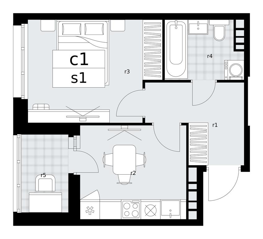 Apartment Sale, 33.5 sq. m. at Dzen-Kvartaly, ulitsa Aleksandry Monakhovoy, 2/3, Sosenskoye Settlement, Moscow, Russia #1 Apartment Sale, 33.5 sq. m. at Dzen-Kvartaly, ulitsa Aleksandry Monakhovoy, 2/3, Sosenskoye Settlement, Moscow, Russia #1